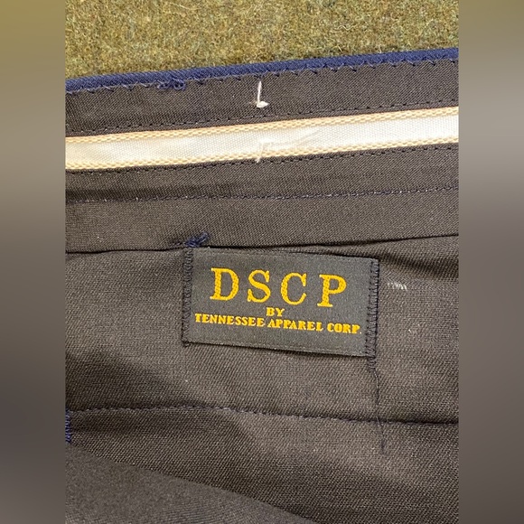 New Old Stock, 1998 US Air Force Dress Blue Uniform Pants, Men’s 32x32 - Picture 8 of 8
